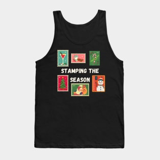 Stamping the Season, holiday, Christamas Tank Top